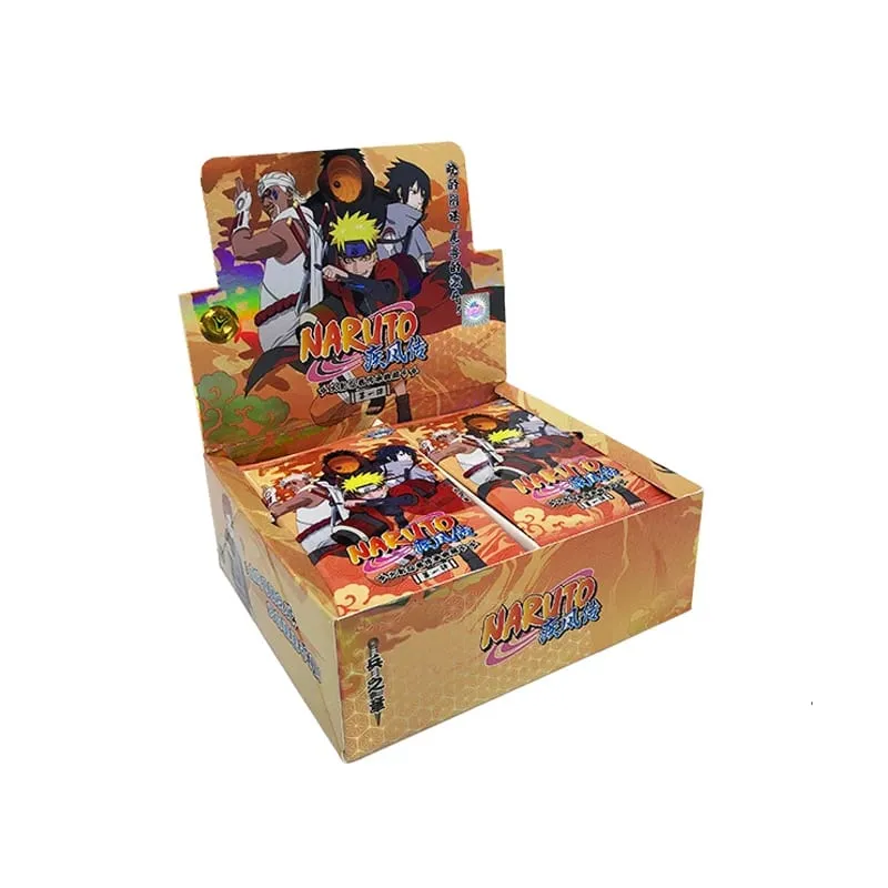 Kayou Genuine Naruto Cards Booster Pack Sasuke Flash Collection Card Anime Figure Toy Gift For Kids Birthday Christmas