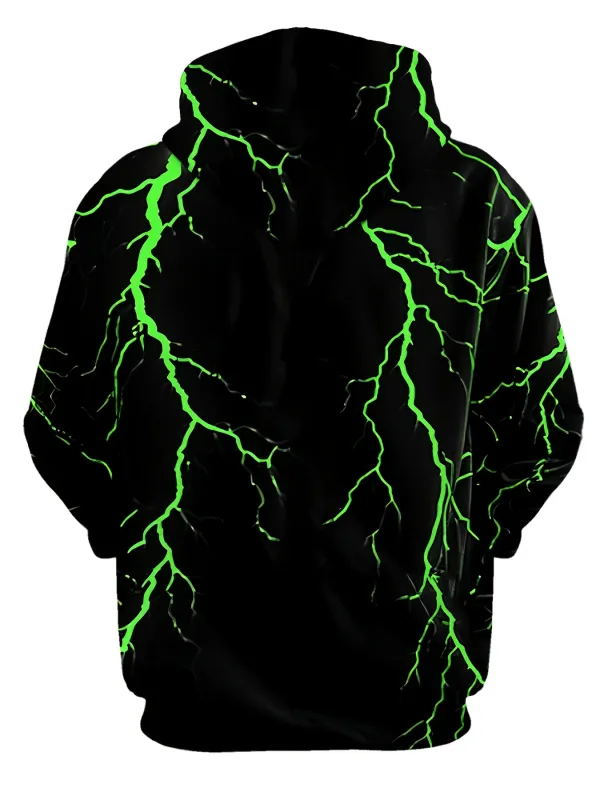Men's winter-spring hooded sweatshirt with 3D print comfortable and soft trendy and casual streetwear style