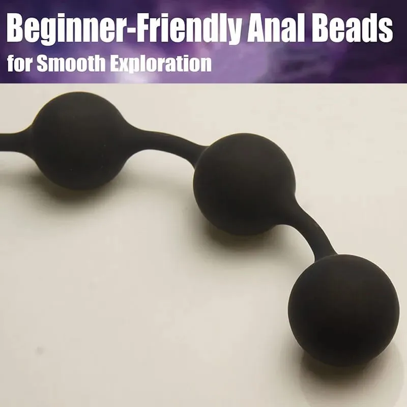 Anal Beads Sex Toys 5 Gradient Size Balls Butt Plugs for Depth Anus Training Analplug Buttplug Butplug