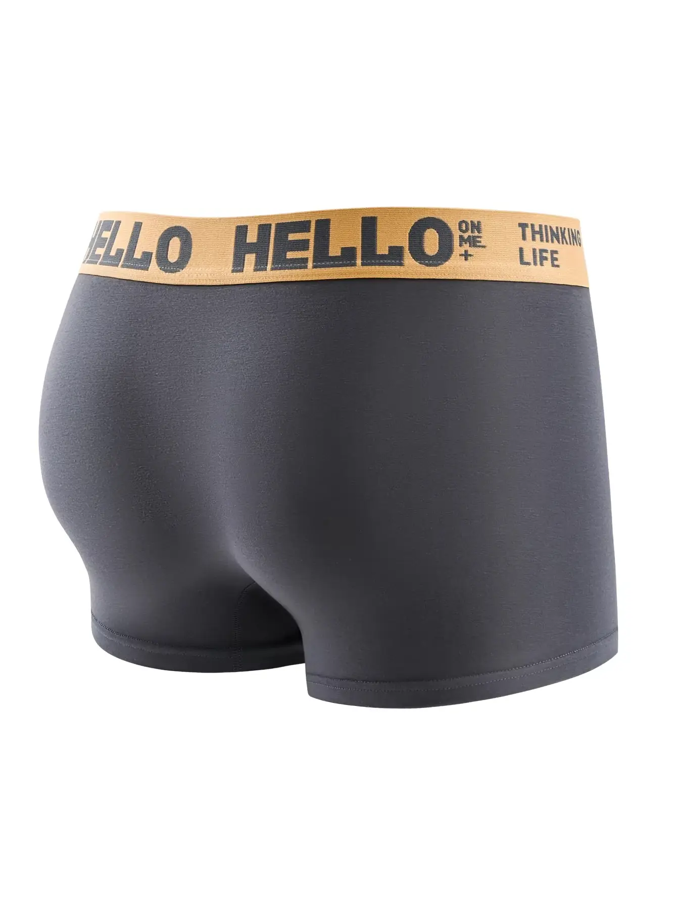 4 unids/set de ropa interior aleatoria para hombre, calzoncillos Boxer suaves y cómodos a la moda para hombre, pantalones deportivos ajustados y holgados para hombre