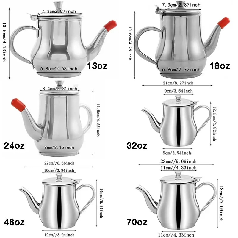 Strainer Oiler Stainless Steel Household Leak-Proof Pot Pour Oil Bottle Practical Oil Cans Seasoning Jars Kitchen Supplies