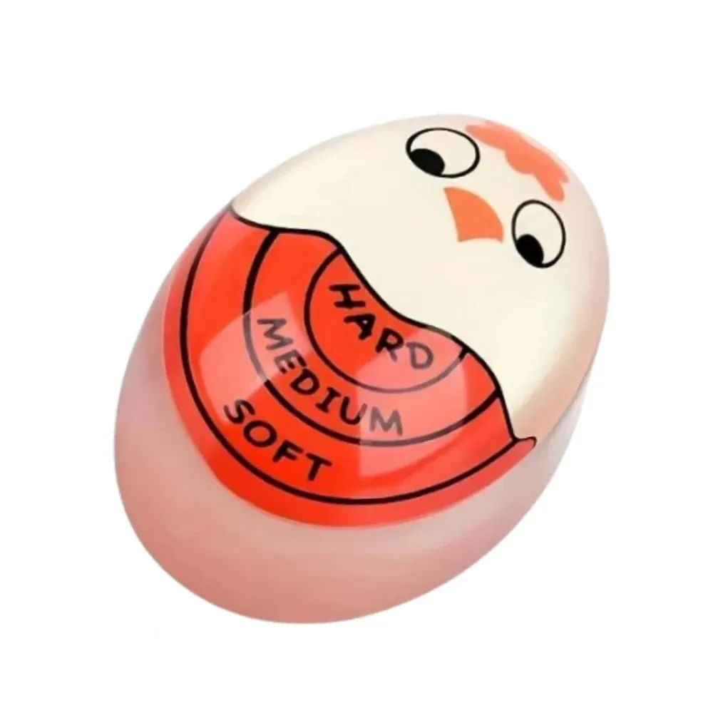 DU Egg Timer Color Changing Indicator Kitchen Boiled Egg Timer Resin Perfect Boiled Eggs By Temperature Home Kitchen Gadget