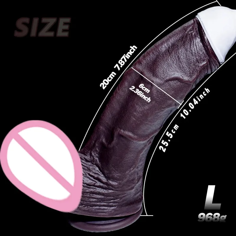 Vagina Massager Enorm Realistisk Dildo Fantasy Lång Penis Stor Dick Sugkopp Dildos Jätte Anal Plug Sexleksaker För Kvinnor Män