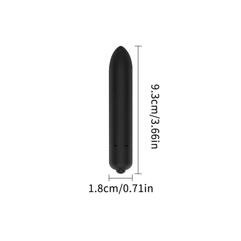 Mini Bullet Vibrator Mga Sex Toys Mga Sexy na Laruan Mga Sekswal na Laruan Para sa Babae Mga Pang-adultong Laruang Vibrator - 1/10 Frequency (Walang Baterya)