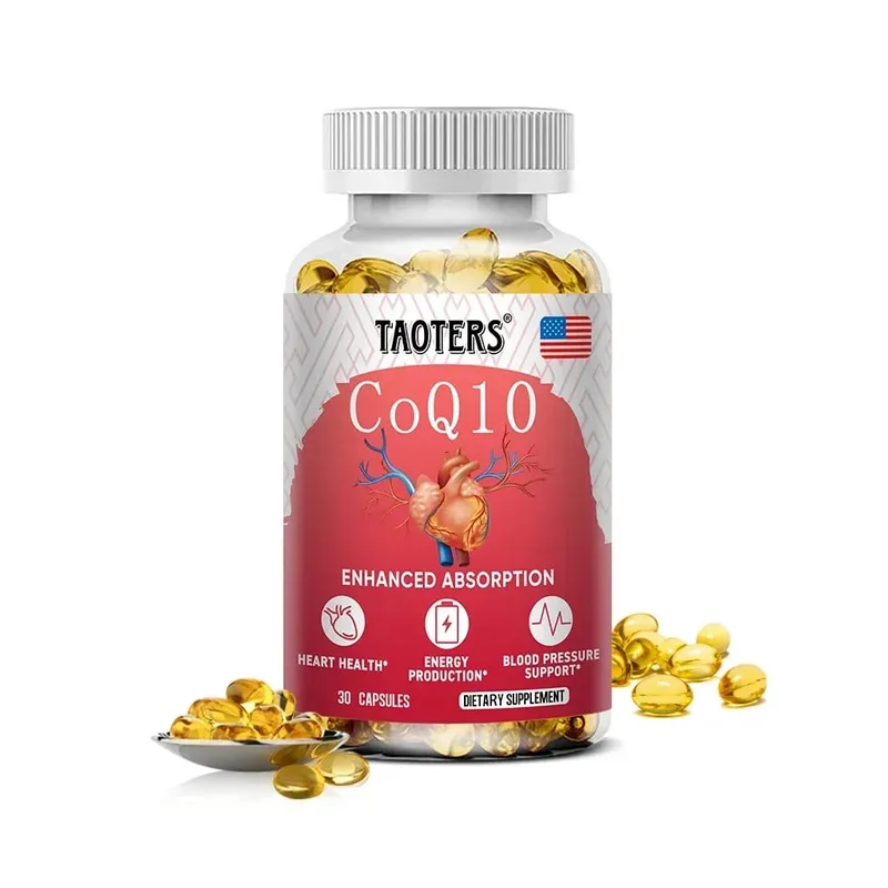 CoQ10 400mg - High Absorption Coenzyme Q-10 Non-GMO Gluten Free Vegan Dietary Vitamin Supplement Antioxidant Support