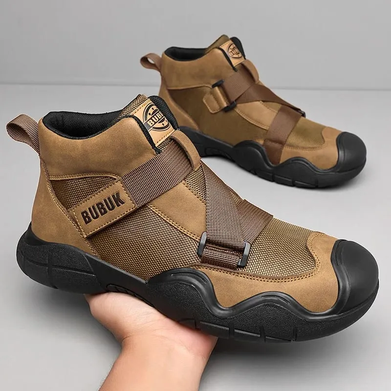 Men's Shoes Autumn and Winter Men's Business Casual Shoes New Outdoor Hiking Sports Shoes Youth Basketball Shoes Casual Trendy Shoes Fashion Short Boots