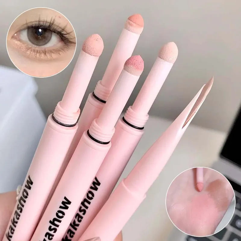 Double-end Lying Silkworm Eyeliner Shadow Highlight Glitter Matte Aegyosal Pen Natural Long Lasting Brightening Cream Eye Makeup