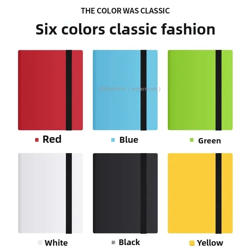 Kaartbinder met 9 vakken Trading Card Album Display Binder 360 Side Loading Pocket Holder voor TCG Yugioh MTG Game Card Book — image 6