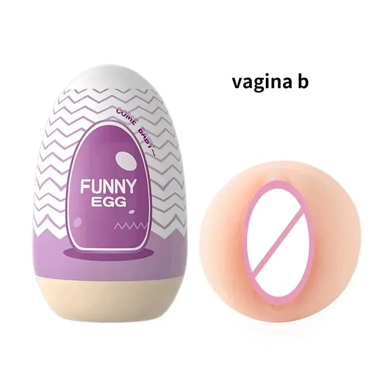 Laile Mini Masturbator Egg Portable Pocket Pussy for Men Disposable Male Sex Toy Cup