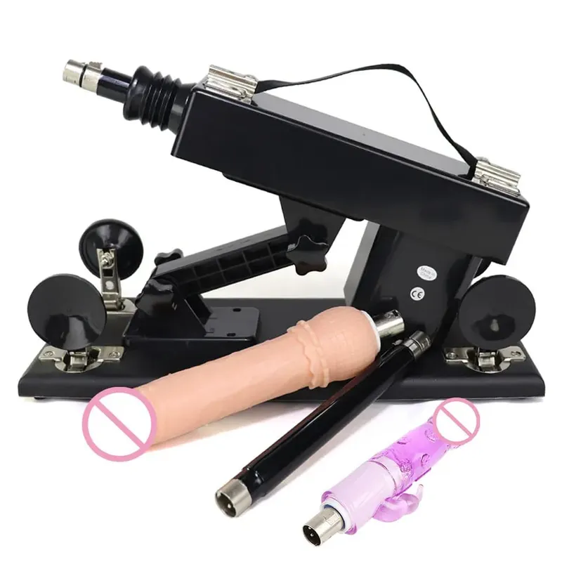 Automatic Masturbation Machine for Women 3XLR Powerful Sex Toy with Big Dildo Adult Pumping Gun for Sexual Pleasure