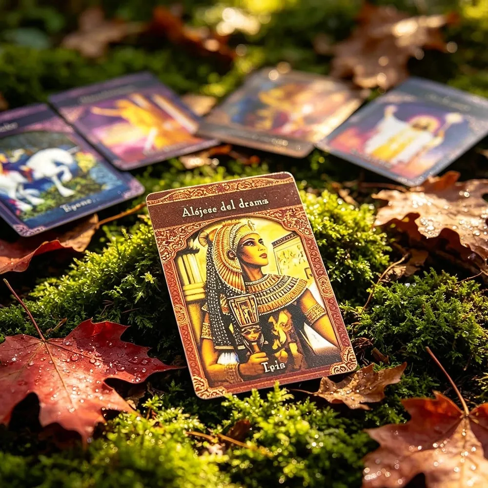 Adivinatorias De Los Maestros Ascendidos Oracle Cards 44 Cards Spanish Version Fate Divination Board Game Cards Game
