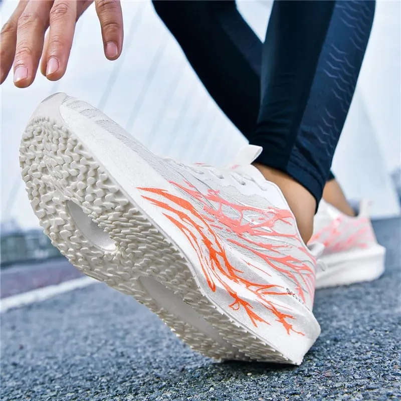 Lightweight Running Men's Sneakers Carbon Board Speciality Marathon Sports Walking Shoes Male Women's Athletic Nonskid Sneakers
