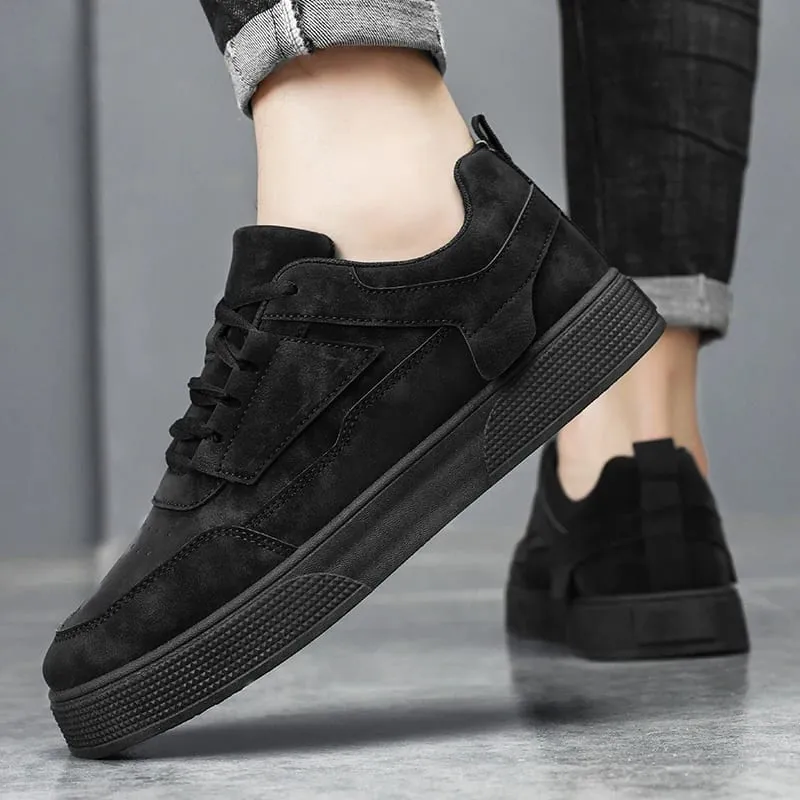Low-Top Men's Versatile Casual Sports Shoes Comfortable and Trendy Thick-Soled Outdoor Running and Skateboarding Shoes