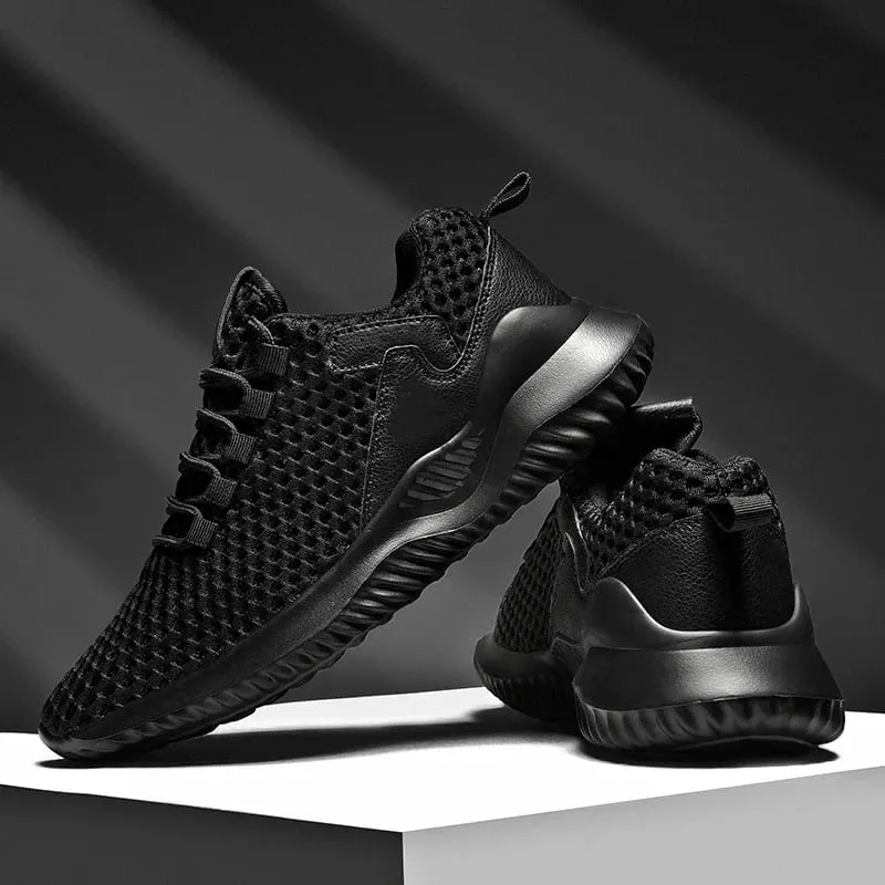 Men Women Casual Walking Shoes Retro Breathable Mesh Sneakers Comfortable Daily Work Footwear Non Slip Tennis Shoes EU 36-46