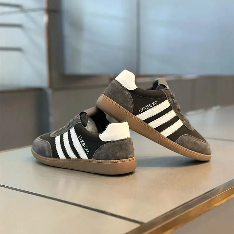 High Quality Leather Sneakers Men Trainers Classic Casual Sports Shoes Man Flat Sneakers Outdoor Non-slip Men's Skateboard Shoes