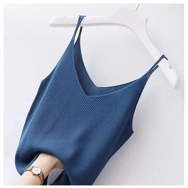 Women Summer Tanks Camis Vest Fashion Casual Ladies Street Tanks Tops Tees Hotsweet