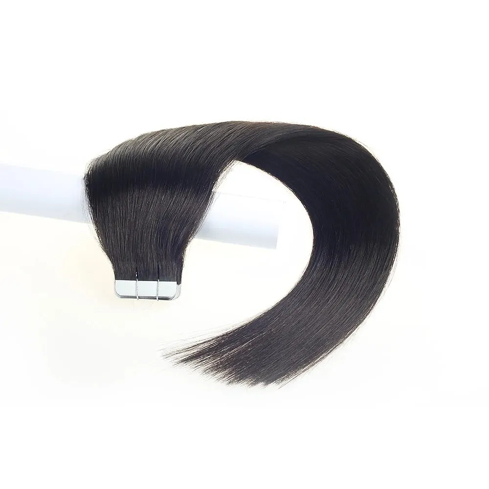 Aromas Hair Tape In Hair Extensions Human Hair 4x1cm Skin Weft Remy Tape Ins 20pcs 40pcs 14-22 inch For Thin Hair — image 8