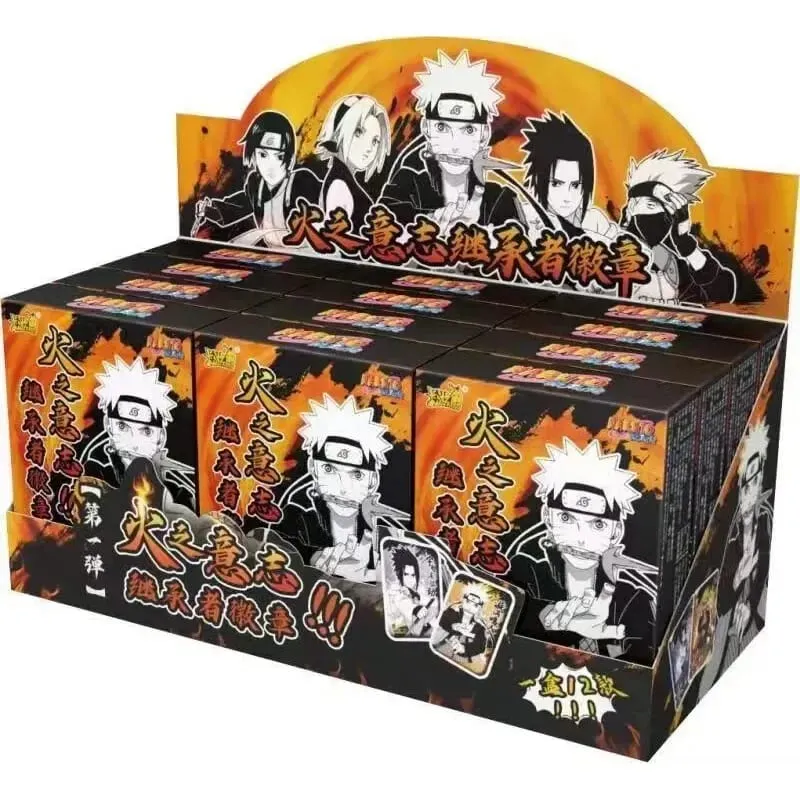 Kayou Genuine Naruto Cards Booster Pack Sasuke Flash Collection Card Anime Figure Toy Gift For Kids Birthday Christmas