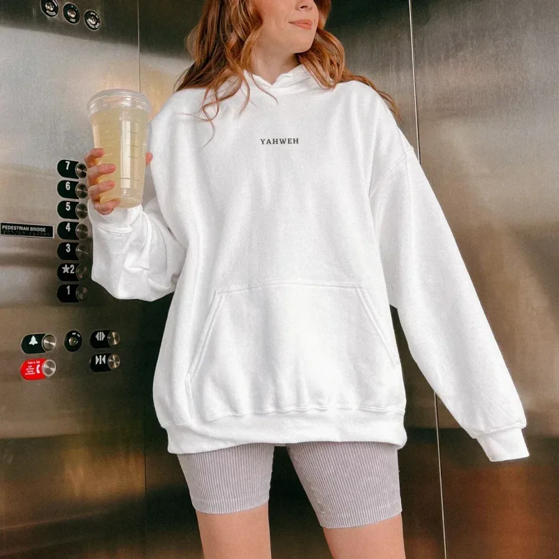 20256 Los hombres más vendidos Christian YAHWEH sudaderas con capucha Jesús Hombre moda ropa de calle Popular letra impresa mujeres sudaderas con capucha — image 8