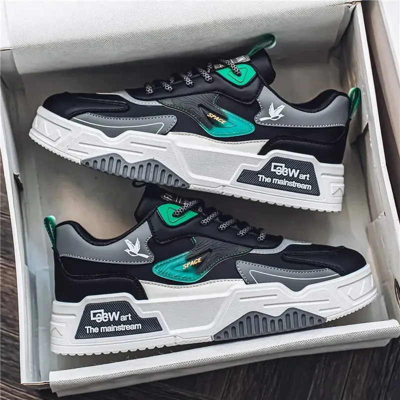 Men's skate shoes casual sports shoes men's street fashion casual shoes light comfortable versatile and suitable for all se