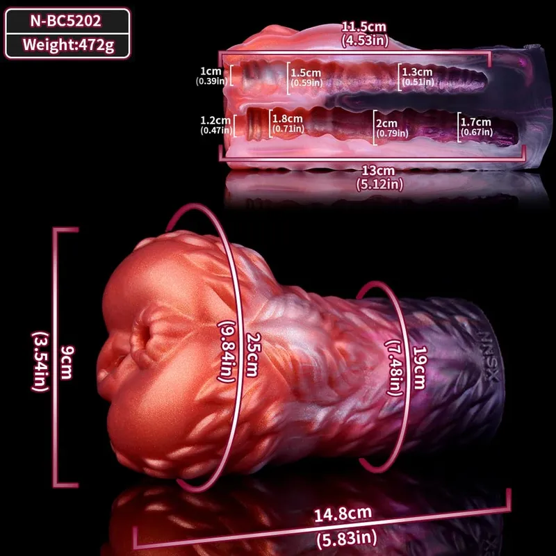 Pink Realistic Male Masturbator Silicone Onahole Sex Toys Lifelike Pocket Pussy Vagina Textured Adult Toys Stroker