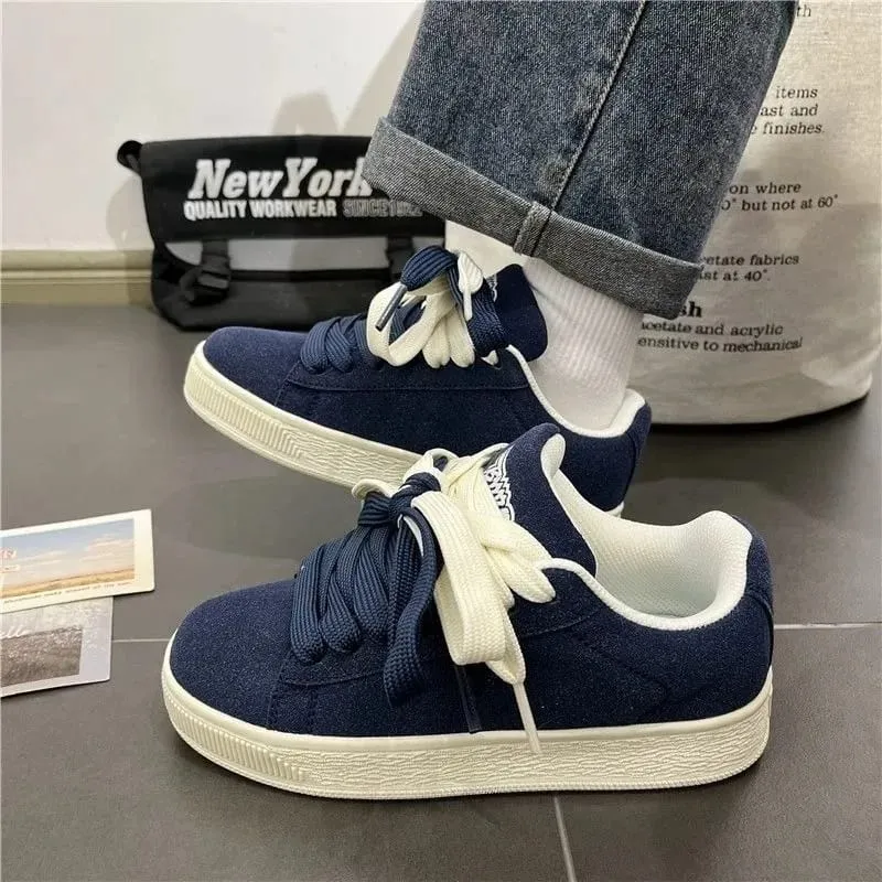 Outdoor Fitness Men Casual Sneakers Plus Size Couple Neutral Shoes Thick Soles Sports Running Shoes Fashion Breathable Trainers