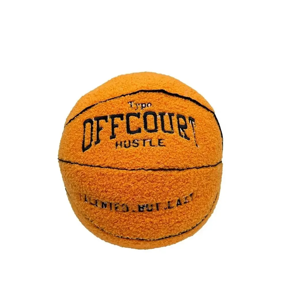 New Soft Offcourt Basketball Pillow Pillow Cushions Fuzzy Basketball Shaped Pillow Pillow Bedroom