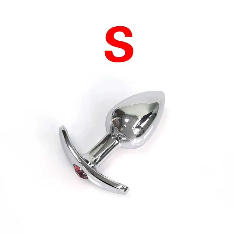 4 Size Metal Anal Plug Anchor Base Fit the Hip Design Tail Female/Male Dildos Couples Adults Game Adult Toys Sex Toys