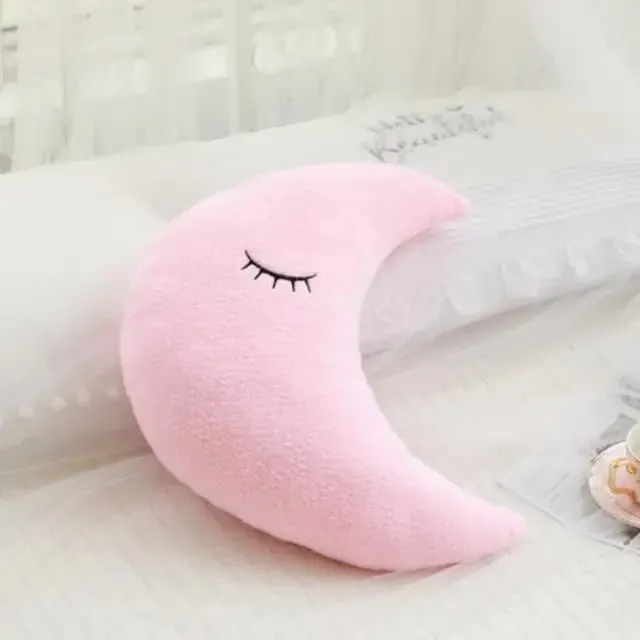 Hot Stuffed Cloud Moon Star Raindrop Plush Pillow Soft Cushion Toys For Children Baby Kids Girl Christmas Gift Room Car Decor