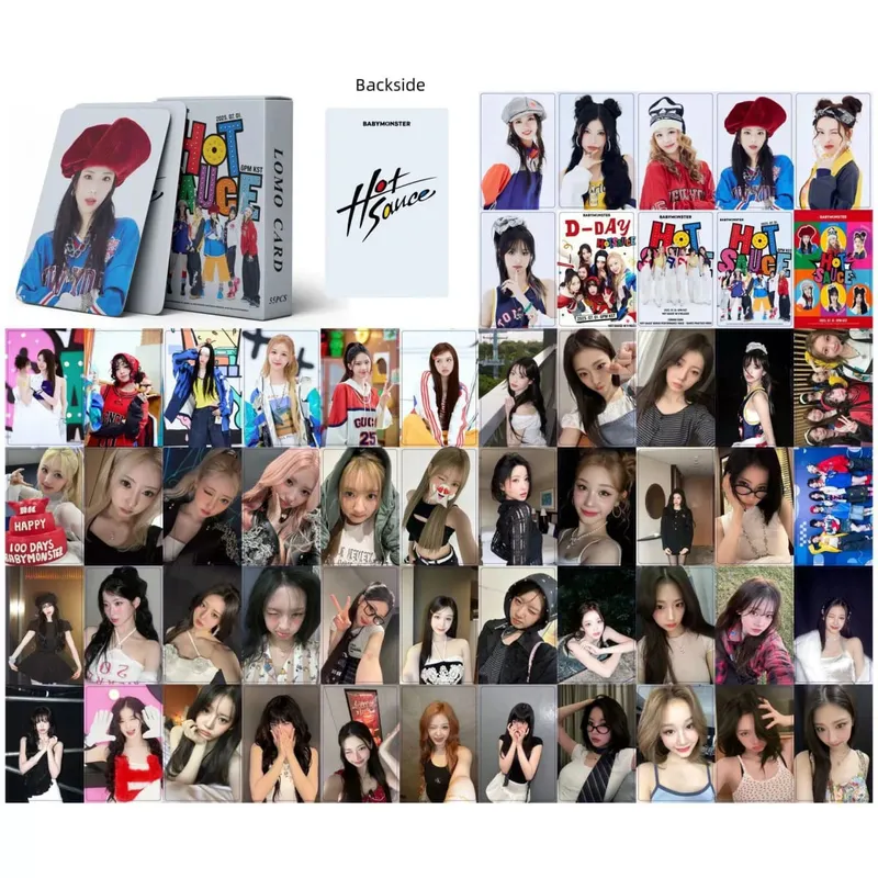 127PCS BM CHOOM Photocards Lomo Cards Set Photocards Photo Lomo Cards Fans Collection Printed Cards