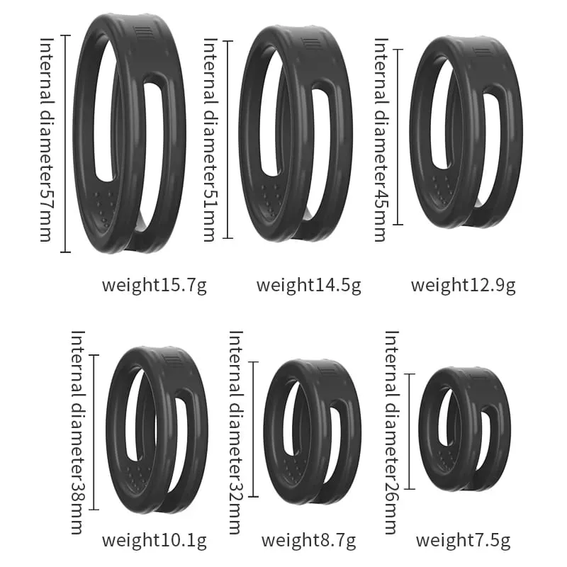 Soft Silicone Penis Cock Rings for Men Gay Delay Ejaculation Male Scrotum Testis Restraints Sex Toys Adult Games Products