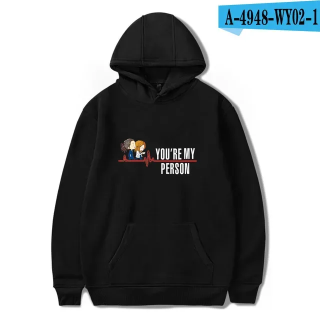 Harajuku Gray's Anatomy Tumblr Greys Anatomy printed Hoodies Sweatshirts Men/Women Comfortable Sweatshirt Adult/Child Pullovers