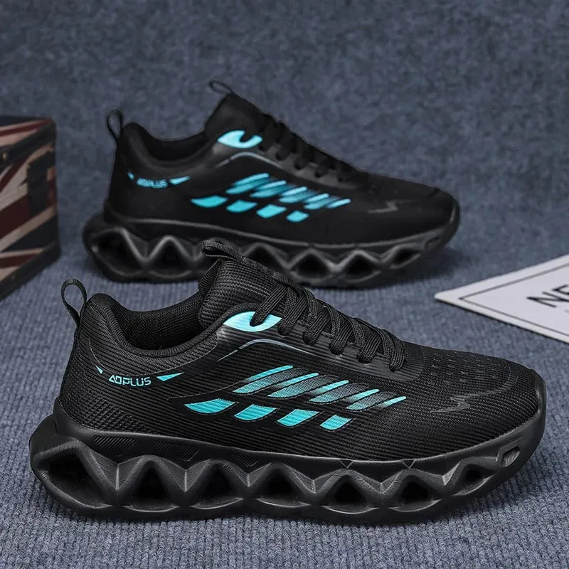 Men Casual Running Shoes Air Cushion Jogging Shoes Lightweight Gym Shoes Outdoor Sneakers Male Breathable Marathon Sports Shoes