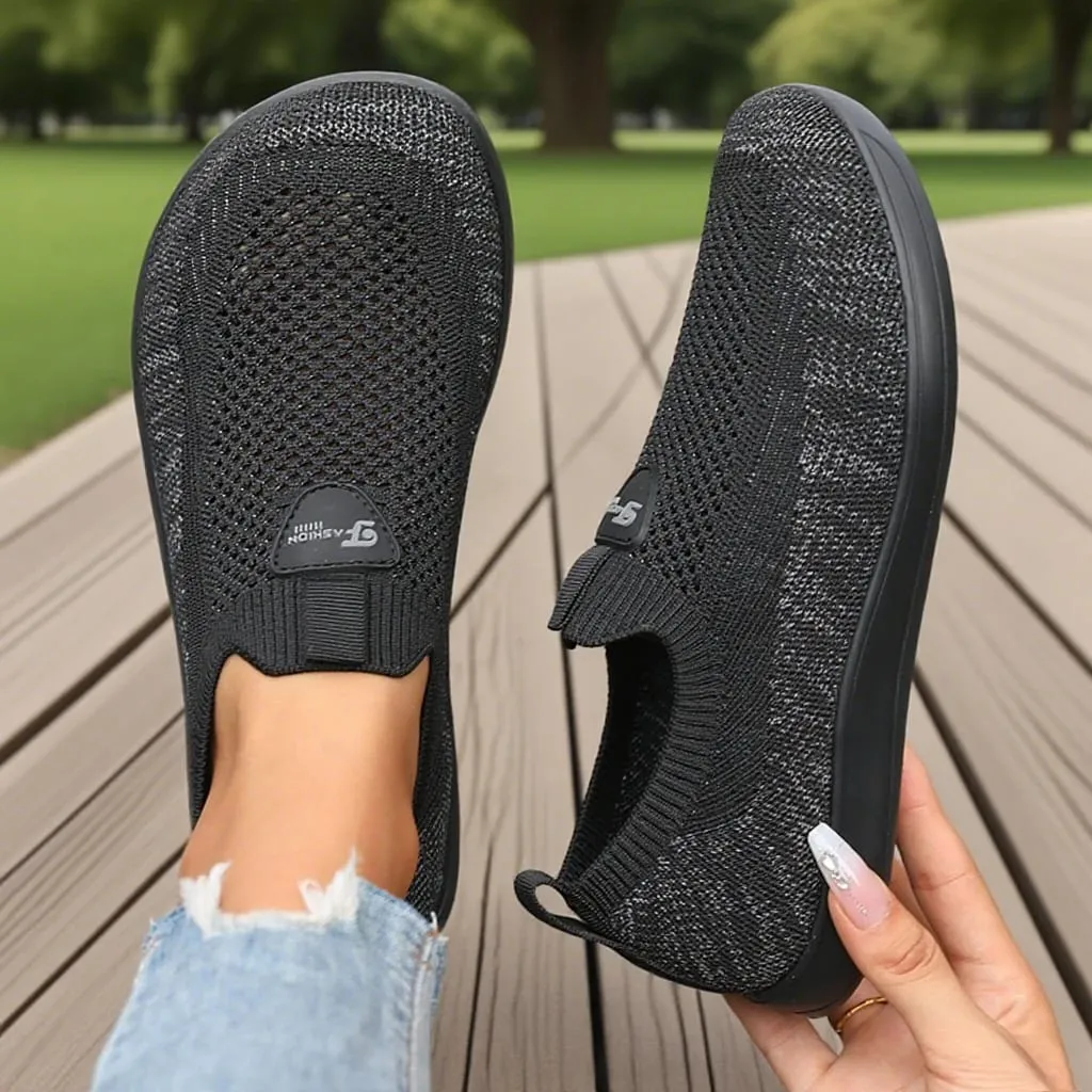 Zero Difference Sko til mænd og kvinder Bred udgave Sportsgåsko Blød sål Anti-skrid Komfortable løbe tennissko — image 4