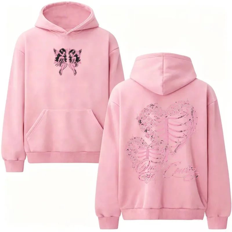 Omar Courtz Por Si Manana No Estoy Tour Hoodies Men Women Harajuku Hip Hop Street Sweatshirts Casual Fleece Long Sleeve Pullover