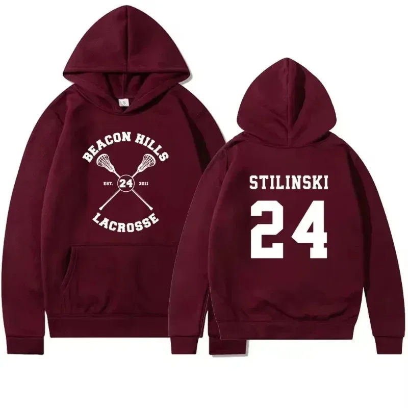 Lighthouse Mountain Stilinski 24 Lahey McCall Hoodie Hip-hop Trend Hooded Sweatshirt Street Style Top