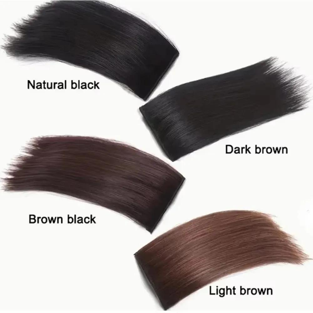 Synthetic Invisable Seamless Hair Pads Clip In Increase Hair Volume Hair Extensions Top Side Cover Hairpiece for Women