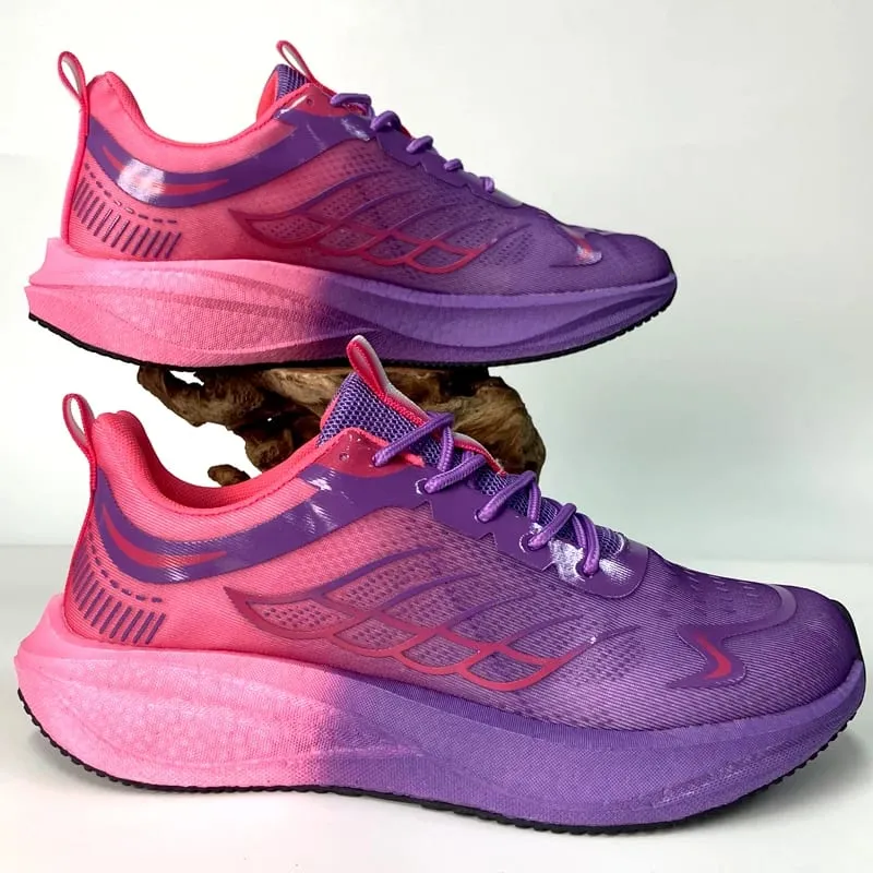 Running Shoes Men Marathon Carbon Board Speciality Sports Breathable Lightweight Nonskid Women's broad-toed Athletic Sneakers