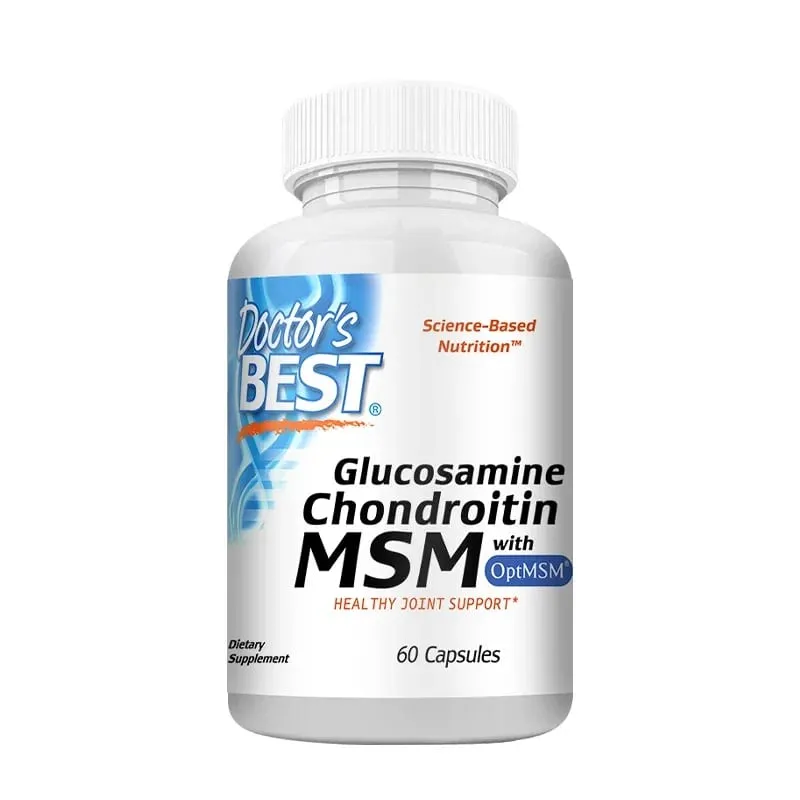 Glucosamine HCL Potassium Sulfate Chondroitin Sulfate Joint Support Helps with Joint Mobility Overall Health