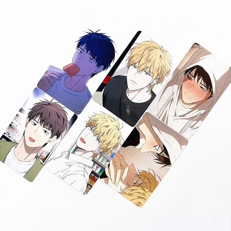 14Pcs/Set Yang Il-woo and I Manhwa Lomo Cards Yang Ilwoo & Jang Baekhee BL Webtoon Photo Cards for Fans Collection & Gift