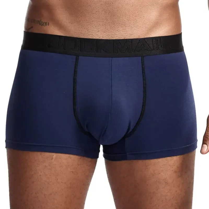 Male Panties Breathable Boxers Cotton Sexy Men Underwear U convex pouch Gay Underpants Printed 17 models boxershorts