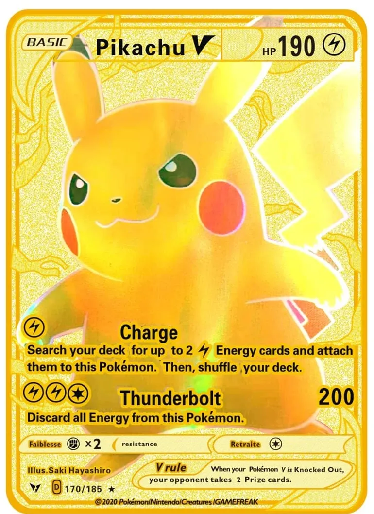 Pokemon Metal Game Collection Card Anime Figure Charizard Pikachu Blastoise Mewtwo Battle Collection Carte Card Toy Gift