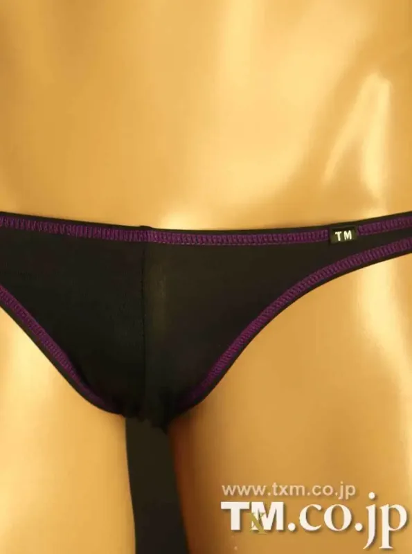 Sexy Male Big Pouch Briefs Contrast Color Binding Edge Low Waist Silky Smooth Candy‑colored Men Daily Intimate Underwear Panties