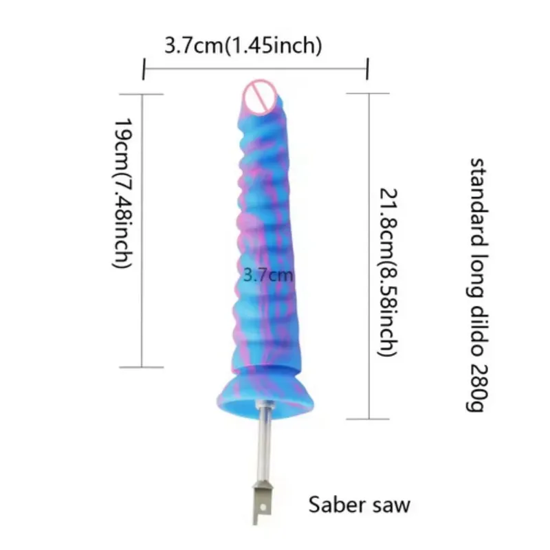 Saber Jigsaw Reciprocating Saw Large Silicone Dildos Reciprocating Saw 3XLR VAC-U-LOCK Adapter Attachments Sex Machine