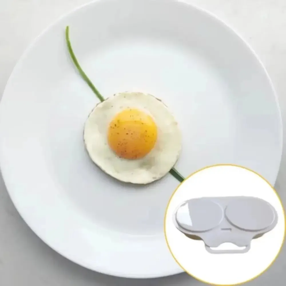 Food Grades Plastic Microwave Egg Cooker Kitchen Cooking Mold Easy To Clean Egg Steamer Portable Heat Resistant Steamed Egg Box — image 9