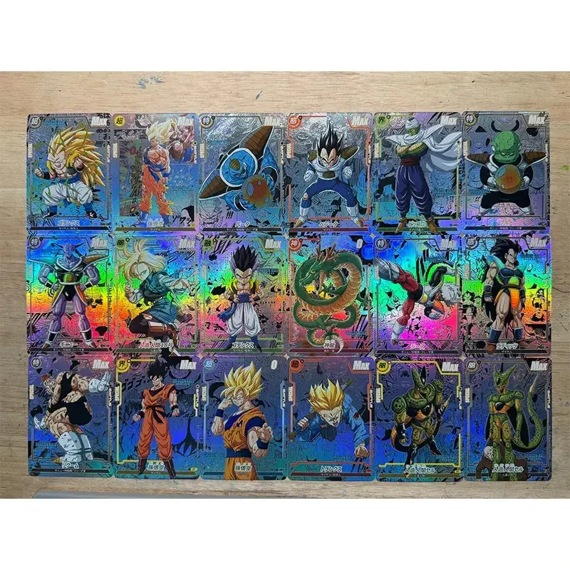 Anime characters Dragon Ball Super Bulma Cell DIY Homemade Bronzing texture Game toys Collection card Christmas birthday gift