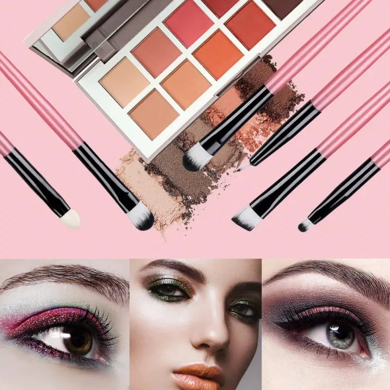 20Pcs Makeup Brush Set Eyeliner Blending Cheeks Eye Cosmetic Foundation Brushes Professional Complete Set for Face Eyeshadow