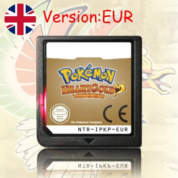 NDS Game Cartridge Pokemon Series Platinum Pearl Diamond HeartGold SoulSilver USA/EUR/FRA/ITA/NOE/AUS/ESP Version for NDS