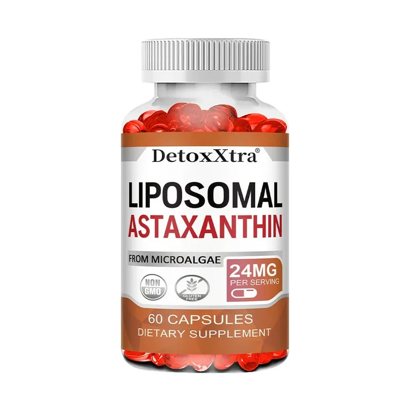 Liposomal Astaxanthin 24mg High Absorption Premium Antioxidant Supports Metabolism Eye Skin Joint & Immune Health Non-GMO