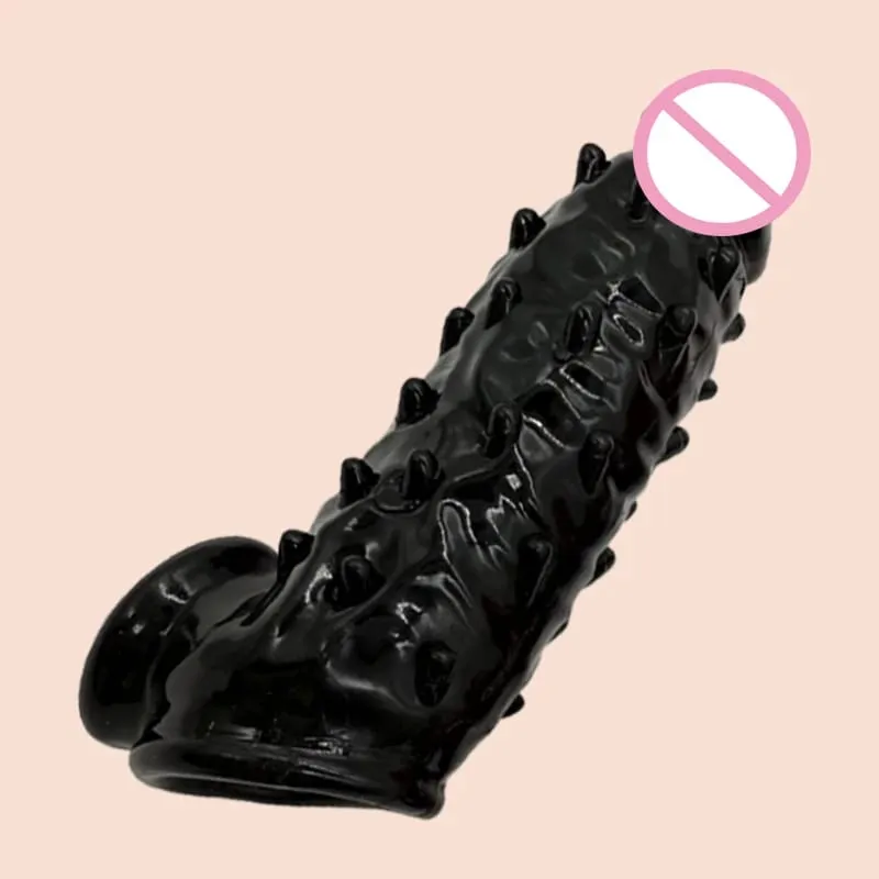 Male Silicone Penis Ring Reusable Cock Ring Lock Delay Ejaculation anillo hombre Penis Sleeve Chastity Erotic Sex Toys For Men